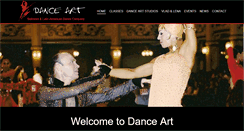 Desktop Screenshot of danceartlondon.com
